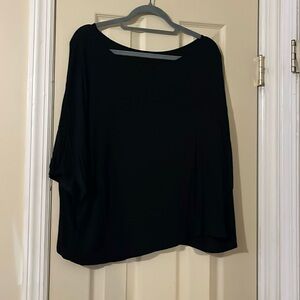 WOMEN’S OLD NAVY BLACK SHORT SLEEVE TOP XL